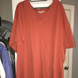 Oversized Burnt Orange Top